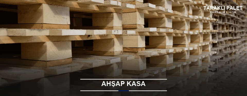 Taraklı Taşıma İçin Ahşap Kasa